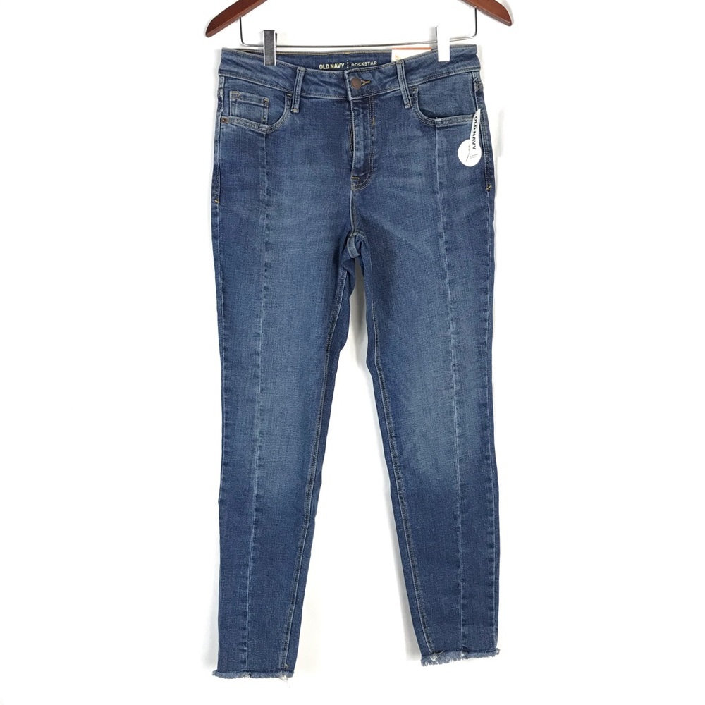 Old Navy Rockstar Skinny Jeans - Medium Blue Wash
